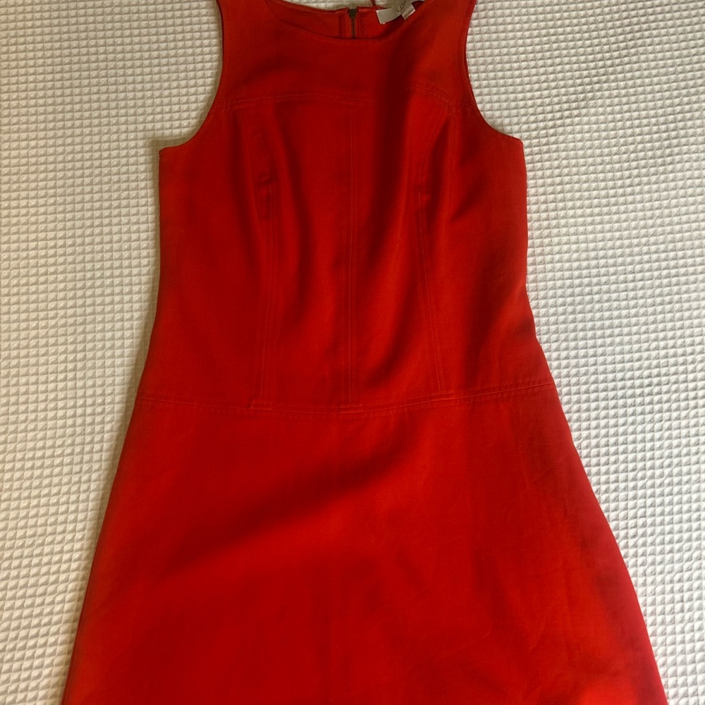 Loft Dress, Cherry Red